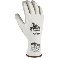 Fit Sicherheits-Arbeitshandschuhe Nylon-Nitril Weiß 9/L - U-power von U-POWER