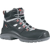 Sicherheitsstiefel Cross Gr. 40 schwarz/grau/rot Leder/Mesh S3 src EN20345 von U-POWER