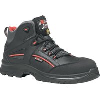 U.power RR10304-43 Sicherheitsstiefel Teak Größe 43 schwarz/rot S3 src esd en is von U-POWER