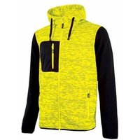 U-power sweatshirt regenbogen farbe gelb fluo grÖsse m ey174yf/m von U-POWER