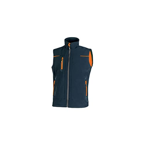U-Power - Gilet de Travail sans Manches bleu foncé Universe M Bleu Foncé von U Power