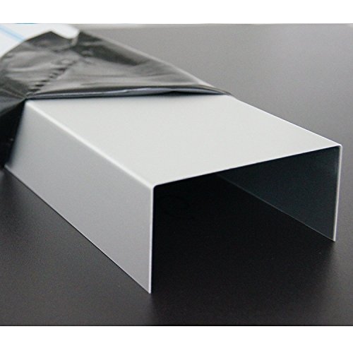 U-Profil 20x30x20mm Aluminium silber natur eloxiert 1,5mm stark Abdeckprofile Alu 2000mm Abdeckung 2 Meter von U-Profil