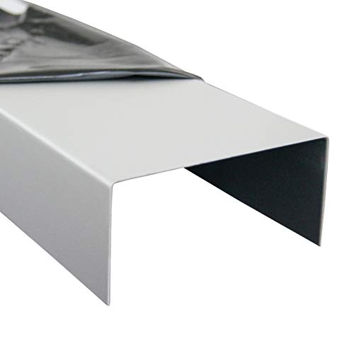 U-Profil 20x75x20mm Aluminium silber natur eloxiert 1,5mm stark Abdeckprofile Alu 1500mm Abdeckleisten 1,5 Meter von U-Profil