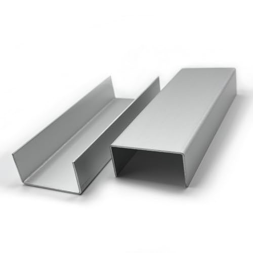 U-Profil 40x55x40mm Aluminium silber natur eloxiert 1,5mm stark Abdeckprofile Alu 2000mm Abdeckleisten 2 Meter U-Profil 40x55x40mm Aluminium silber natur eloxiert 1,5mm stark Abdeckprofile Alu 2000mm Abdeckleisten 2 Meter von U-Profil