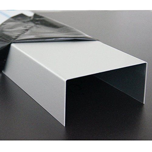 U-Profil 50x55x50mm Aluminium silber natur eloxiert 2,0mm stark Abdeckprofile Alu 2000mm Abdeckleisten 2 Meter von U-Profil