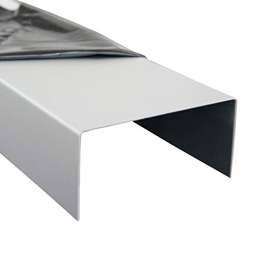 U-Profil 60x75x60mm Aluminium silber natur eloxiert 1,5mm stark Abdeckprofile Alu 1500mm Einfassprofil 1,5 Meter von U-Profil
