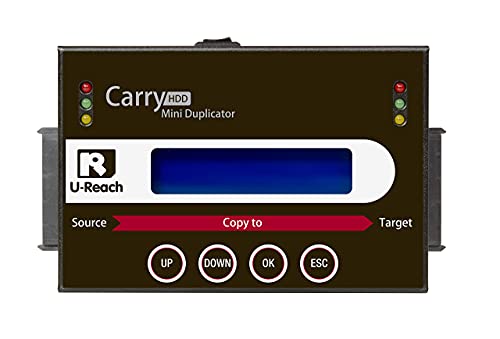 U-Reach Data Solutions PRO118 Tragbarer SATA/IDE-Festplatten-Duplikator (HDD) von U-Reach