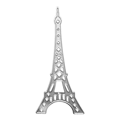 U-horizon Eiffelturm DIY Stanzschablone, Eiffel Tower Cutting Dies Papierbasteln Schablonen f¨¹r Scrapbooking, Fotoalbum, Karte, Papier Dekoration, Geschenk von U-horizon