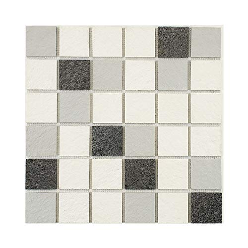 U-tile 704-L-5, Stein und Weiß, 100 x 50/5 x 2 von U-tile
