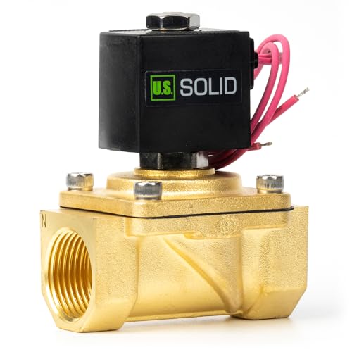 U.S. Solid 1" Magnetventil - Messing AC 230V mit Viton-Dichtung, stromlos geschlossen, Bleidraht-Typ, G-Gewinde U.S. Solid 1" Magnetventil - Messing AC 230V mit Viton-Dichtung, stromlos geschlossen, Bleidraht-Typ, G-Gewinde von U.S. Solid