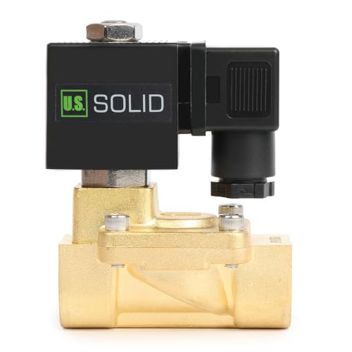 U.S. Solid Magnetventil Messing 1/2" 230V AC, 0,3-16 bar, stromlos geschlossen, VITON-Dichtung, G-Gewinde - Pilotgesteuert U.S. Solid Magnetventil Messing 1/2" 230V AC, 0,3-16 bar, stromlos geschlossen, VITON-Dichtung, G-Gewinde - Pilotgesteuert von U.S. Solid