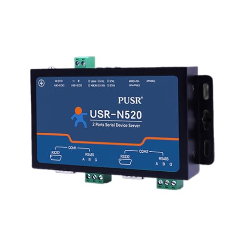 USRIOT USR-N520 Seriell-zu-Ethernet-Server TCP-IP-Konverter Doppel Serial Device RS232 RS485 RS422 Multi-Host-Polling USRIOT USR-N520 Seriell-zu-Ethernet-Server TCP-IP-Konverter Doppel Serial Device RS232 RS485 RS422 Multi-Host-Polling von U.S.R.