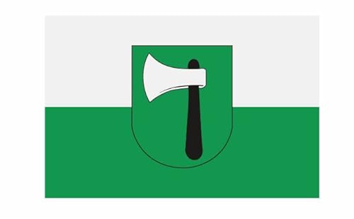 U24 Aufkleber Kirrlach Flagge Fahne 12 x 8 cm Autoaufkleber Sticker von U24