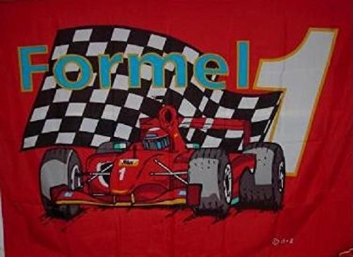 U24 Fahne Flagge Formel 1 Rot 90 x 150 cm von U24