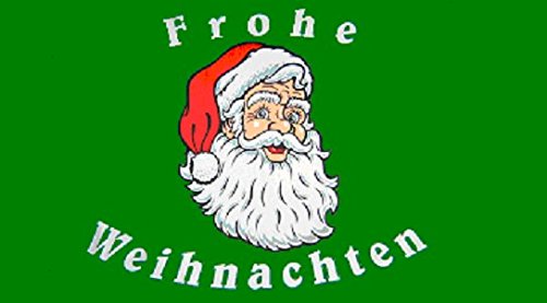 U24 Fahne Flagge Frohe Weihnachten Weihnachtsmann 150 x 250 cm von U24