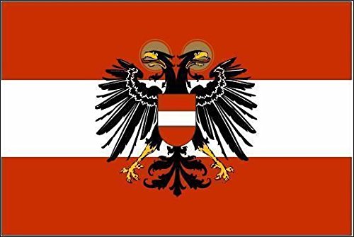 U24 Fahne Flagge Österreich mit Adler 1934-38 90 x 150 cm U24 Fahne Flagge Österreich mit Adler 1934-38 90 x 150 cm von U24