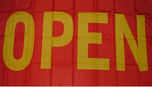 U24 Fahne Flagge Open Gelb-Rot 90 x 150 cm U24 Fahne Flagge Open Gelb-Rot 90 x 150 cm von U24