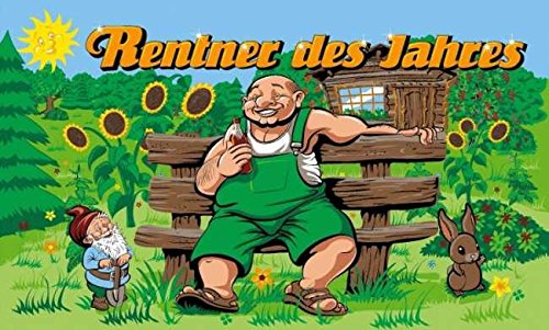 U24 Fahne Flagge Rentner des Jahres 90 x 150 cm von U24