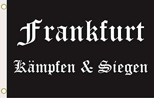 U24 Flagge Fahne Frankfurt Kämpfen & Siegen 90 x 150 cm U24 Flagge Fahne Frankfurt Kämpfen & Siegen 90 x 150 cm von U24