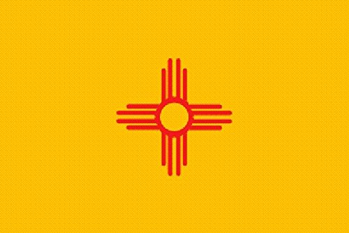 U24 Flagge Fahne New Mexico 90 x 150 cm von U24