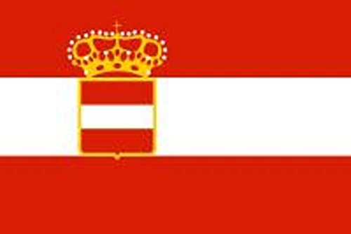 U24 Flagge Fahne Österreich - Ungarn Marine 90 x 150 cm von U24