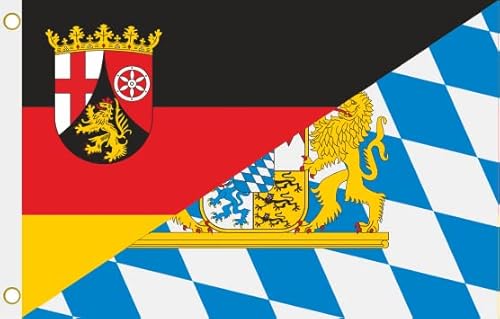 U24 Flagge Fahne Rheinland-Pfalz-Bayern 90 x 150 cm von U24