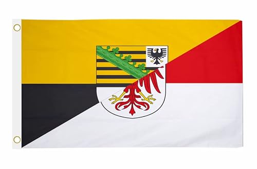 U24 Flagge Fahne Sachsen-Anhalt-Brandenburg 90 x 150 cm von U24