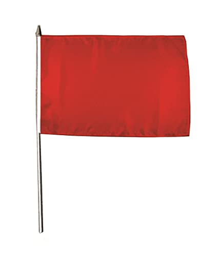 U24 Flagge Fahne Stockflagge Rot 30 x 45 cm Stockfahne 3er Pack U24 Flagge Fahne Stockflagge Rot 30 x 45 cm Stockfahne 3er Pack von U24