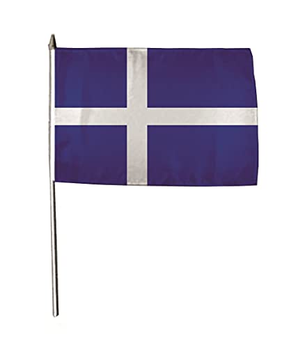 U24 Flagge Fahne Stockflagge Shetland 30 x 45 cm Stockfahne 3er Pack von U24