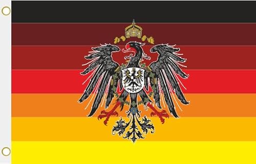 U24 Flagge Fahne Stolz German Pride Kaiseradler Hissflagge 90 x 150 cm U24 Flagge Fahne Stolz German Pride Kaiseradler Hissflagge 90 x 150 cm von U24