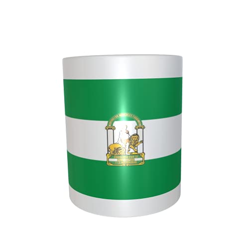 U24 Tasse Kaffeebecher Mug Cup Flagge Andalusien U24 Tasse Kaffeebecher Mug Cup Flagge Andalusien von U24