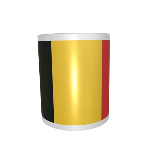 U24 Tasse Kaffeebecher Mug Cup Flagge Belgien von U24
