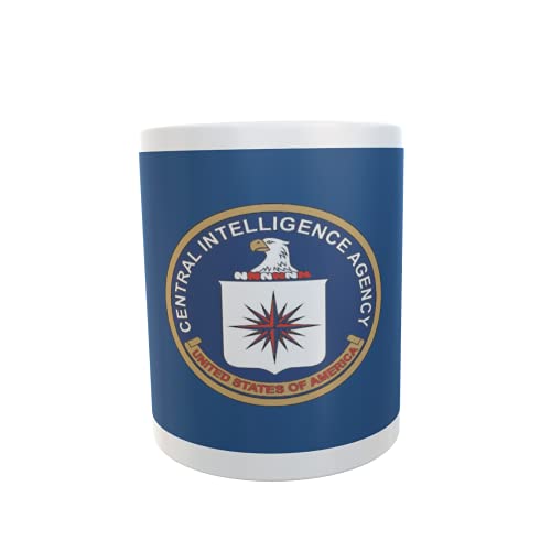 U24 Tasse Kaffeebecher Mug Cup Flagge CIA U24 Tasse Kaffeebecher Mug Cup Flagge CIA von U24