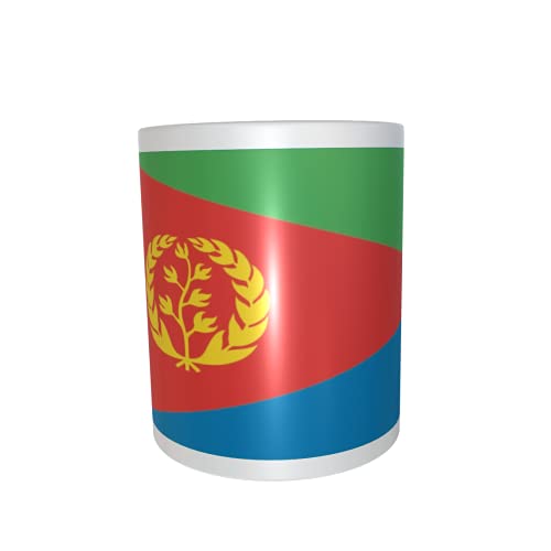 U24 Tasse Kaffeebecher Mug Cup Flagge Eritrea von U24