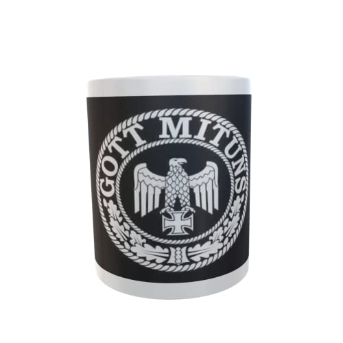 U24 Tasse Kaffeebecher Mug Cup Flagge Gott mit uns U24 Tasse Kaffeebecher Mug Cup Flagge Gott mit uns von U24