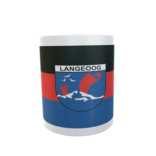 U24 Tasse Kaffeebecher Mug Cup Flagge Langeoog U24 Tasse Kaffeebecher Mug Cup Flagge Langeoog von U24