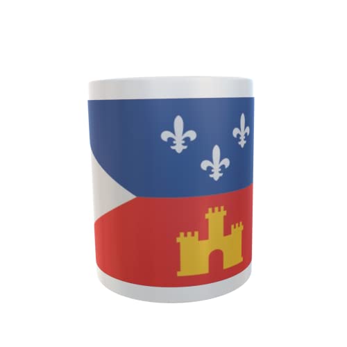 U24 Tasse Kaffeebecher Mug Cup Flagge Louisiana Cajun von U24