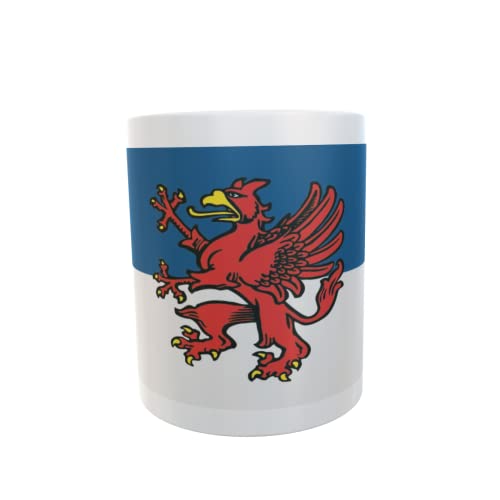 U24 Tasse Kaffeebecher Mug Cup Flagge Pommern von U24