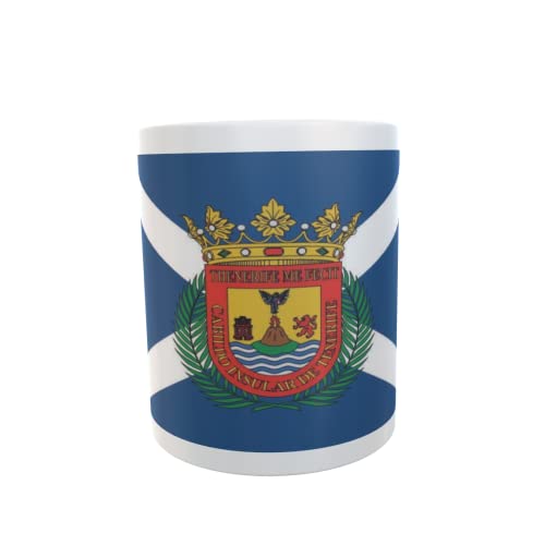 U24 Tasse Kaffeebecher Mug Cup Flagge Teneriffa von U24