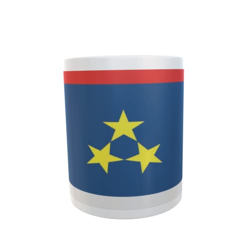U24 Tasse Kaffeebecher Mug Cup Flagge Vojvodina von U24