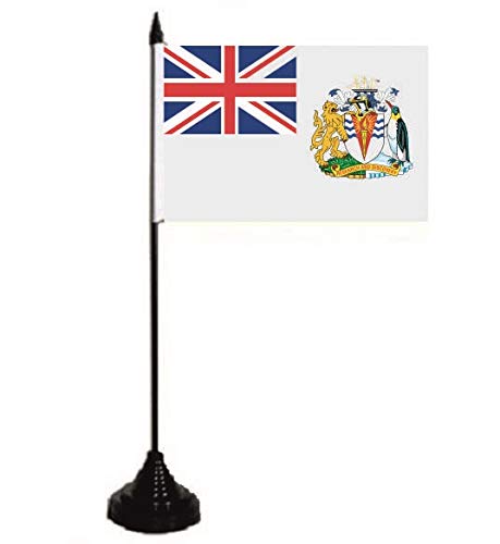 U24 Tischflagge British Antartic Territory Fahne Flagge Tischfahne 10 x 15 cm von U24