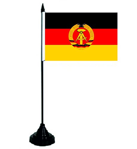 U24 Tischflagge DDR Fahne Flagge Tischfahne 10 x 15 cm von U24