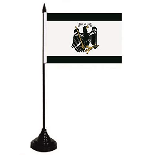 U24 Tischflagge Freistaat Preussen Fahne Flagge Tischfahne 10 x 15 cm von U24