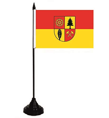 U24 Tischflagge Freital Fahne Flagge Tischfahne 10 x 15 cm von U24