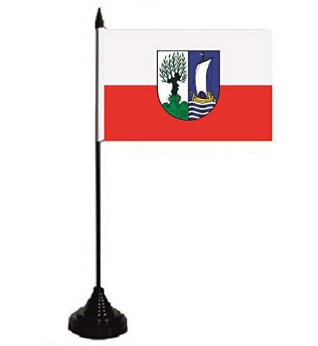 U24 Tischflagge Geesthacht Fahne Flagge Tischfahne 10 x 15 cm von U24