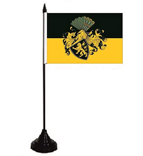 U24 Tischflagge Gera Fahne Flagge Tischfahne 10 x 15 cm von U24