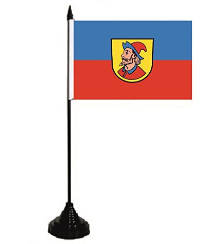 U24 Tischflagge Heidenheim an der Brenz Fahne Flagge Tischfahne 10 x 15 cm von U24