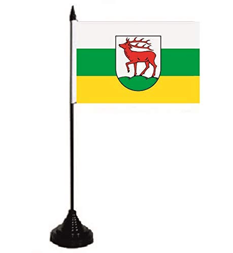 U24 Tischflagge Herzberg Elster Fahne Flagge Tischfahne 10 x 15 cm von U24
