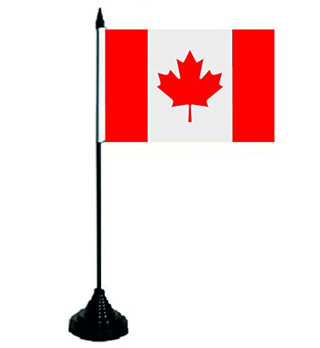 U24 Tischflagge Kanada Fahne Flagge Tischfahne 10 x 15 cm von U24