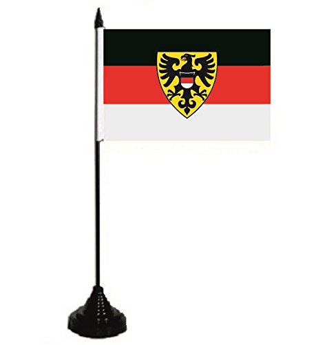 U24 Tischflagge Reutlingen Fahne Flagge Tischfahne 10 x 15 cm von U24